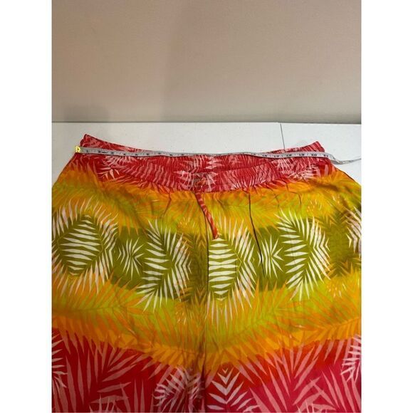 Ashley Stewart 22/24 lined beach pants multicolored NWT - Picture 3 of 8